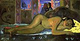 Paul Gauguin Nevermore Oh Tahiti painting